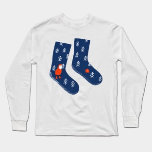 Christmas socks Long Sleeve T-Shirt